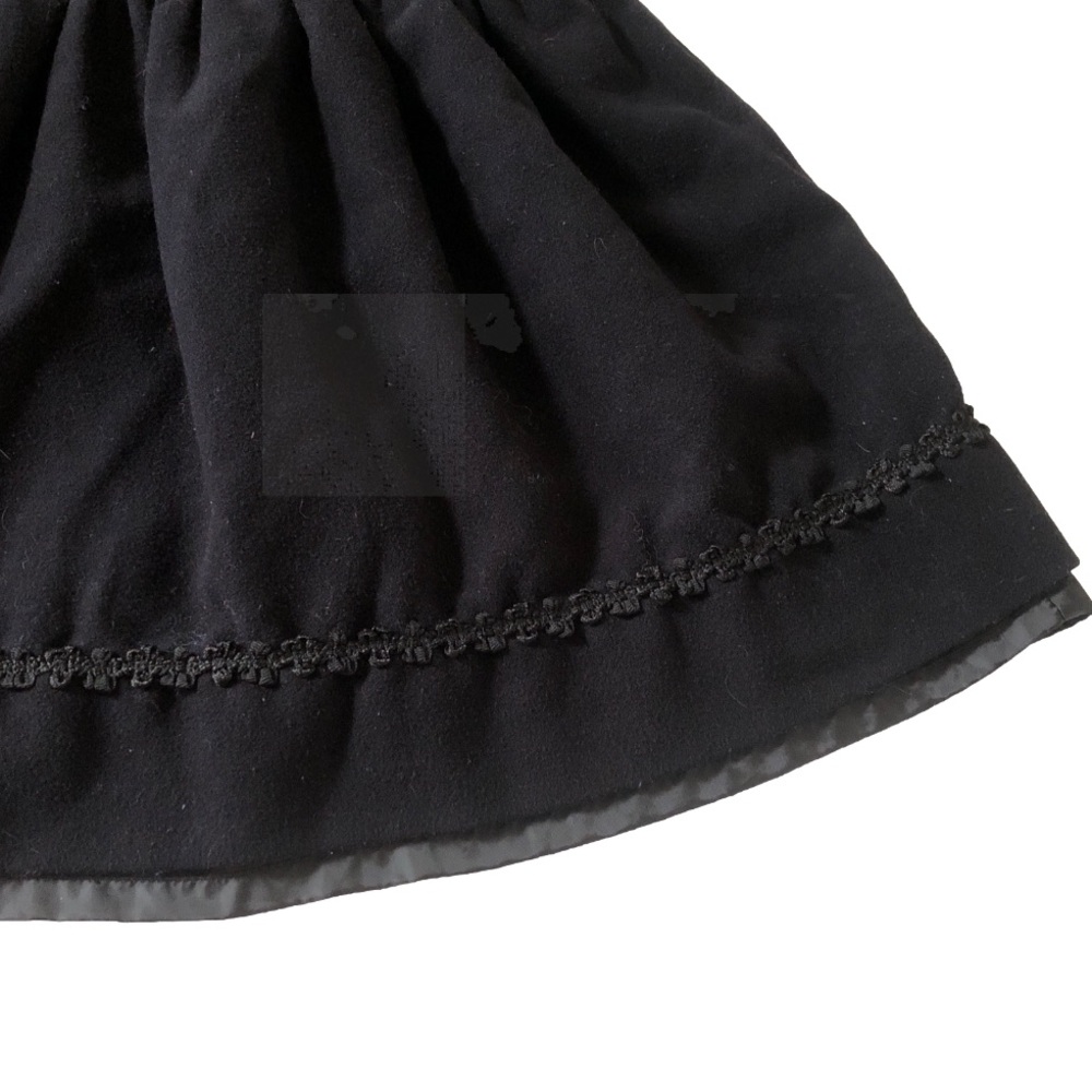 Vintage Disney Baby Winnie the Pooh & Piglet Embroidered Black dress 3T - Picture 6 of 7
